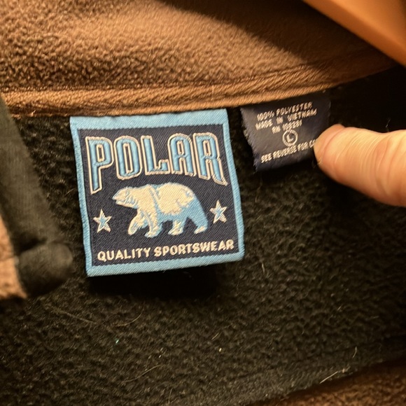 Polar Sportswear, Large Fleece Top with Zippered Front - Picture 7 of 8